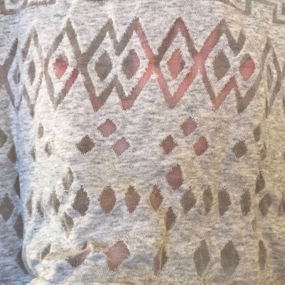 Guess Aztec Crop Sweater - Picture 3 of 3